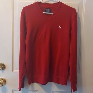 Men's Large, Abercrombie and Fitch V-Neck Sweater
